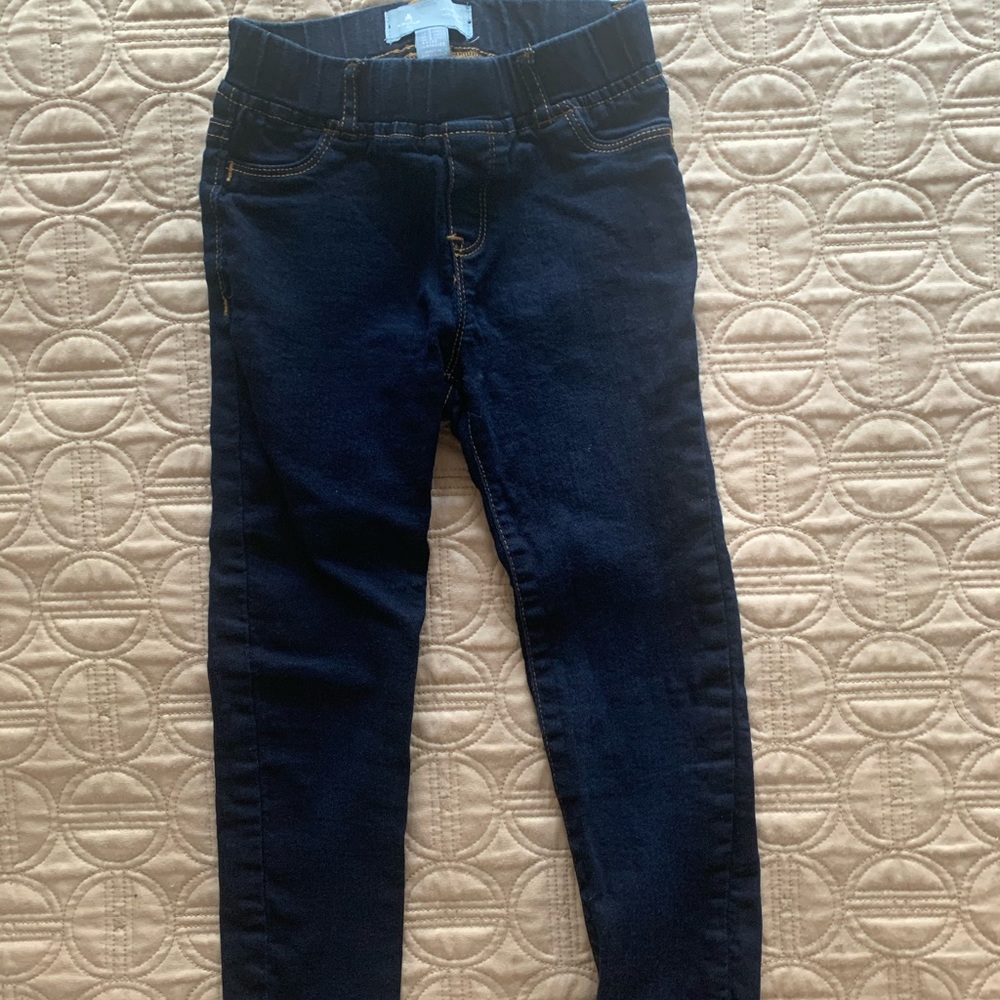 Girls Gap Skinny Fit Size 5 Dark Blue Jeans